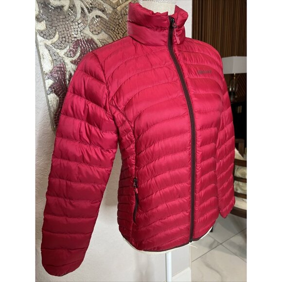Marmot Womens 600 Fill Insulated Puffer Jacket XS Red - Picture 3 of 13